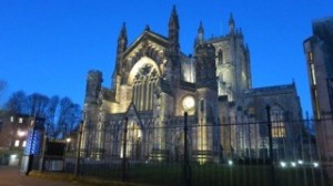 Hereford Cathedral_night