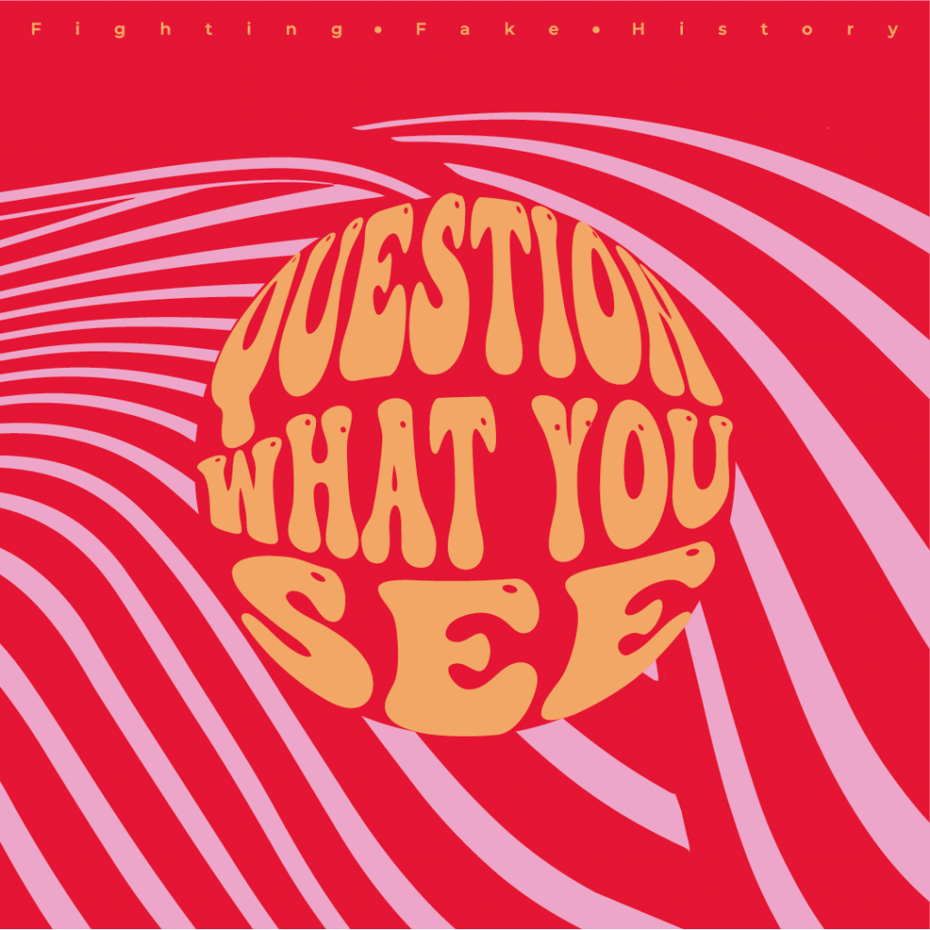 Logo reads 'Question What You See'