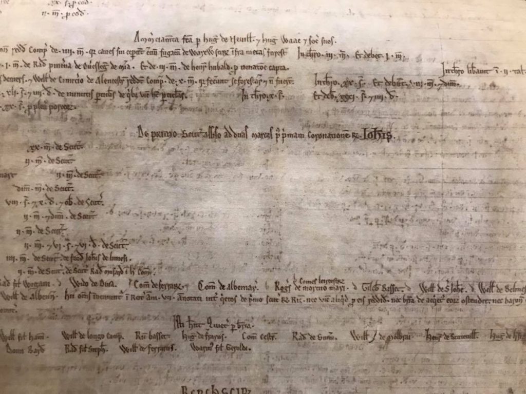 Image of a medieval manuscript